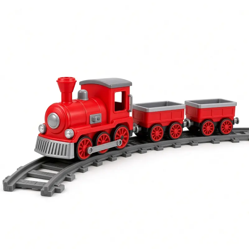 Garteneisenbahn mit Batteriebetrieb und 4,5 m Schienenoval